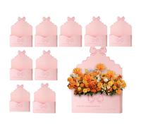 Floral Envelopes for Valentine, 10 Pieces Romantic Decoration with Hearts | Party Envelopes, for Kids, Family, Friends on Parties and Special Occasions