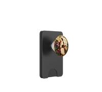 Floral Ethereal Woman Portrait PopSockets PopWallet for MagSafe