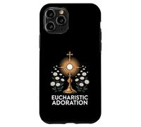 Floral Eucharistic Adoration Catholic Case for iPhone 11 Pro