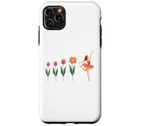 Floral Evolution of Ballerina Blooming Ballet Dancer Case for iPhone 11 Pro Max