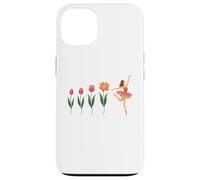 Floral Evolution of Ballerina Blooming Ballet Dancer Case for iPhone 13