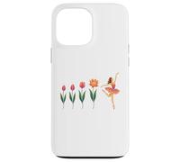Floral Evolution of Ballerina Blooming Ballet Dancer Case for iPhone 13 Pro Max