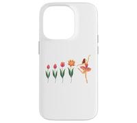 Floral Evolution of Ballerina Blooming Ballet Dancer Case for iPhone 14 Pro