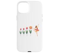 Floral Evolution of Ballerina Blooming Ballet Dancer Case for iPhone 15 Plus