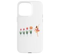 Floral Evolution of Ballerina Blooming Ballet Dancer Case for iPhone 15 Pro Max