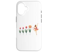 Floral Evolution of Ballerina Blooming Ballet Dancer Case for iPhone 16