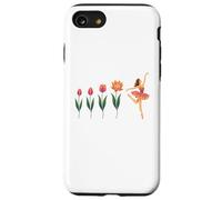 Floral Evolution of Ballerina Blooming Ballet Dancer Case for iPhone SE (2020) / 7/8