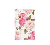 Floral Flower Rose Pink Printing 10 Pieces Air Freshener Car Hanging Cards Air Freshener Sheets With Rope For Cars Home