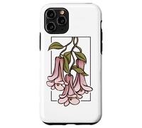 Floral Flower with Large Bell Blossoms Bellflower Case for iPhone 11 Pro