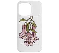Floral Flower with Large Bell Blossoms Bellflower Case for iPhone 14 Pro Max