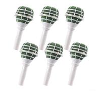 Floral Foam Bouquet Holder Plastic Frame 6-Piece Set Moisture-Retaining Core Effortless Stem Insertion For Wedding Party Home DIY Arrangements Fits 18x8cm Suitable For Fresh Or Art(A)