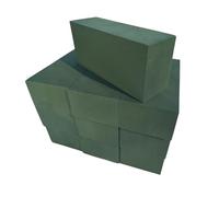 Floral Foam Bricks 23x11x8cm - Wet or Dry, Florist Grade - For Stunning Fresh & Artificial Flower Arrangements (Wet Foam (Green), 10)