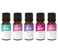 Floral Fragrance Oil Pack Five 10ml Bottles 100% Pure Uncut, Suitable for Making Candles and Soaps
