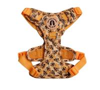 Floral Garden Dog Harness, Adjustable Mesh Harness for small, medium & Large Dogs, Lightweight Comfortable Harness with Front & Back D-Rings by Salt Dog Studios (Honey Bee Hive, Extra Large)