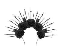 Floral Garlands Hair Skull Flower Headbands Women Bride For Stall Market Floral Headbands