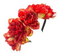 Floral Garlands Hair Wreath Bright Color Flower Headbands Women Bride Flower For Stall Market