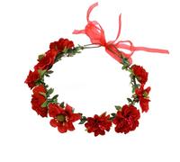 Floral Garlands Hair Wreath Bright Color Flower Headbands Women Bride Flower For Stall Market
