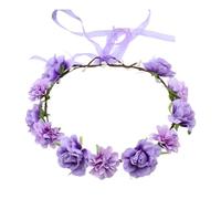 Floral Garlands Hair Wreath Flower Headbands Women Bride Flower For Stall Market Floral Headbands