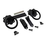 Floral Gate Latch Heavy Duty Wrought Iron 5" W | Renovator's Supply