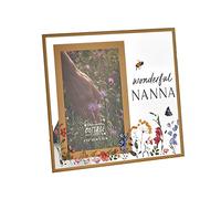 Floral Glass Photo Frame 4' x 6' - Nanna