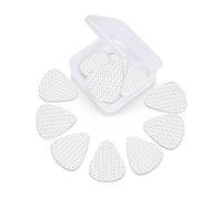 Floral Guitar Picks 12 Pack Universal ABS Guitar Picks,Hibiscus Flower Florets Buds Leaf Essence Fragrance Blossoms Garden Image,for Acoustic and Electric Guitar,Hot Pink Fern Green