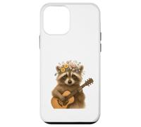 Floral Guitar Raccoon Woodland Harmony Case for iPhone 12 mini