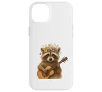 Floral Guitar Raccoon Woodland Harmony Case for iPhone 14 Plus