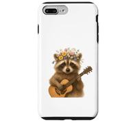 Floral Guitar Raccoon Woodland Harmony Case for iPhone 7 Plus/8 Plus