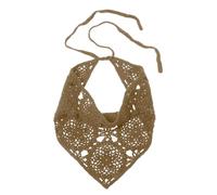 Floral Hair Bandana Scarf Headband Crochet Head Kerchief Turban Headbands Accessories For Women Girls