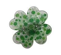 Floral Hair Barrette - Magnetic Styling Clip | Leaf Inspired Decorative Hair Holder with Secure Grip Feature, Fashionable Ornament Accessory for Female Teens Mothers Social Event Wear