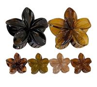 Floral Hair, Claw Clip, French Style, Hairpin Clip, Beach Hair, Vintage Clip, Flower Hairpin, Hair Accessory, Seaside Clip, Teen Girls, Back Of The Head Bun Headpiece Women Dress AccessoryFloral Hair