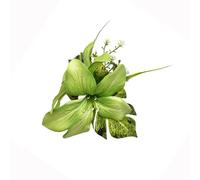 Floral Hair Clip Realistic Lilies Detail Lightweight Design Fabric Flower Hairpin Multiple Colors Special Event Styling
