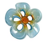 Floral Hair Clips, Cute Acrylic Hawaiian Hair Clips, Non-Slip Hair Clips, Large Women's Hair Barrettes for Beach Tropical Hair Supplies