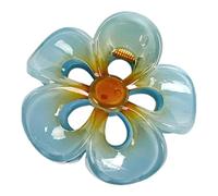 Floral Hair Clips - Strong Hold Flower Hair Claw - Non-Slip Hair Clips, Large Women's Hair Barrettes for Beach Tropical Hair Supplies