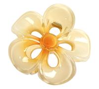 Floral Hair Clips | Strong Hold Flower Hair Claw | Non-Slip Hair Clips, Large Women's Hair Barrettes for Beach Tropical Hair Supplies