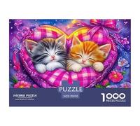 Floral Heart Landscape with Bird Thick Sturdy Cardboard Excellent Brain Game, Suitable for Improving Mental Flexibility And Focus 70x50cm/1000pcs
