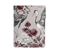 Floral Herbs Botanical Engraving Printed Laptop Sleeve Bag 13-Inch - Leather Laptop Sleeve Case Shockproof Protective Computer Cover Bag