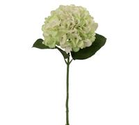 Floral Home 2PC Delicate 18-Inch Light Green Hydrangea Stem - Stunning 7-Inch Diameter - Perfect for Home Decor, Wedding Arrangements, and Special Occasion by Artificial Flowers