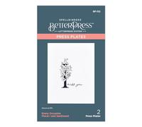 Spellbinders Press Plate, Metal, One
