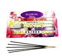 Floral Incense Sticks Assorted Hand Rolled Indian Incense Gift Set Multi Pack By Krishan