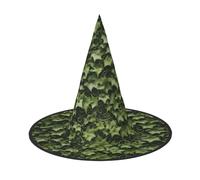 Floral Ivy Print Halloween Witch Hat for Men Women Halloween Hat Cosplay Party Decoration