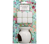 Floral Jasmine Wax Melt & Burner Set 60g