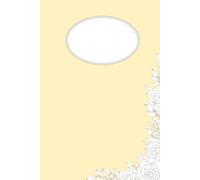 Floral Journal: 6x9 | Lined Notebook | Floral Interior | 120 Pages, | lWhite Paper |Vintage Botanical Gift for Women and Writers | Yellow cover | Botanical