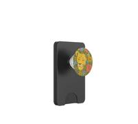 Floral Lion Leo Zodiac Wild Nature Jungle Bloom Spirit PopSockets PopWallet for MagSafe
