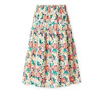 Floral Long Skirt for Girls Toddler & Kids & Teens & Adullt II Girl's A-Line Maxi Skirts, Daisy, 9-10 Years