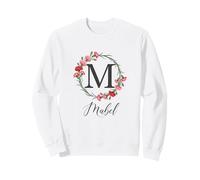 Floral Mabel Name Flower Personalized Name Mabel Sweatshirt