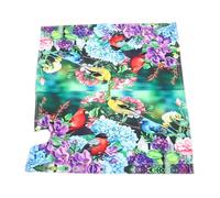 Floral Mailbox Cover with Birds Decorative Magnetic Cloth Protector