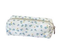 Floral Makeup Bag | Floral Cosmetic Wash Bags Women | Large Capacity Flower Makeup Pouch Travel Toiletry Bag | Portable Stationery Storage Quilted Pencil Case Bags for Women, Girls