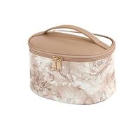 Floral Makeup Bag Large Capacity Waterproof PU Travel Cosmetic Organizer with Handle(X-183)