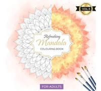 Floral Mandala Coloring Book Vol-3: Intricate Mandala Flower Patterns for Relaxation, Stress Relief, and Coloring Fun